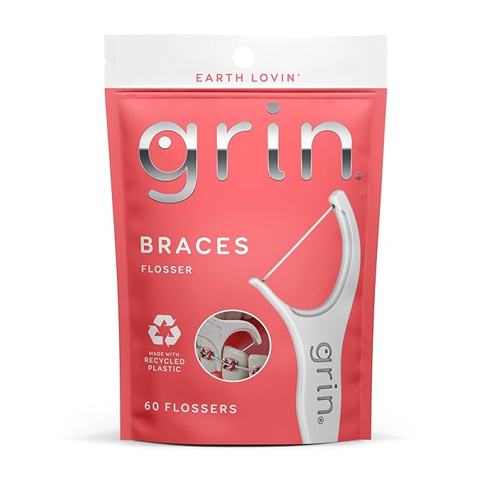 Grin Braces Flosser Floss Picks Designed for Braces