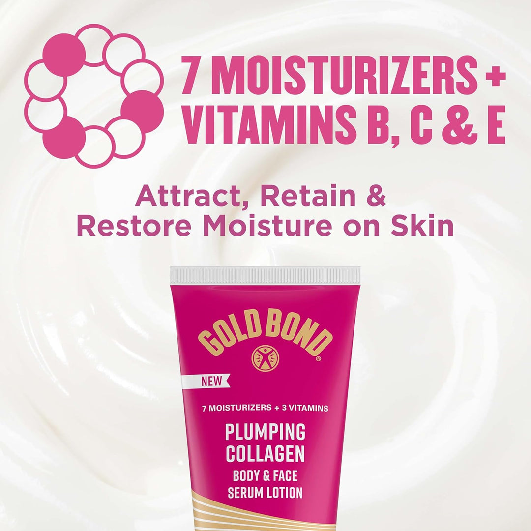 Gold Bond Plumping Collagen Body and Face Serum Lotion