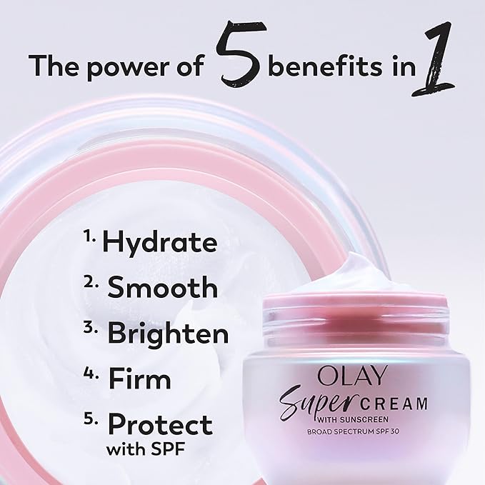 Olay -  Super Cream with Sunscreen SPF 30 - 50g