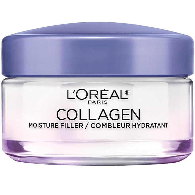 L'Oréal Paris - Collageen dagelijkse gezichtsbevochtiger - Verminder rimpels - Gezichtscrème - 48g
