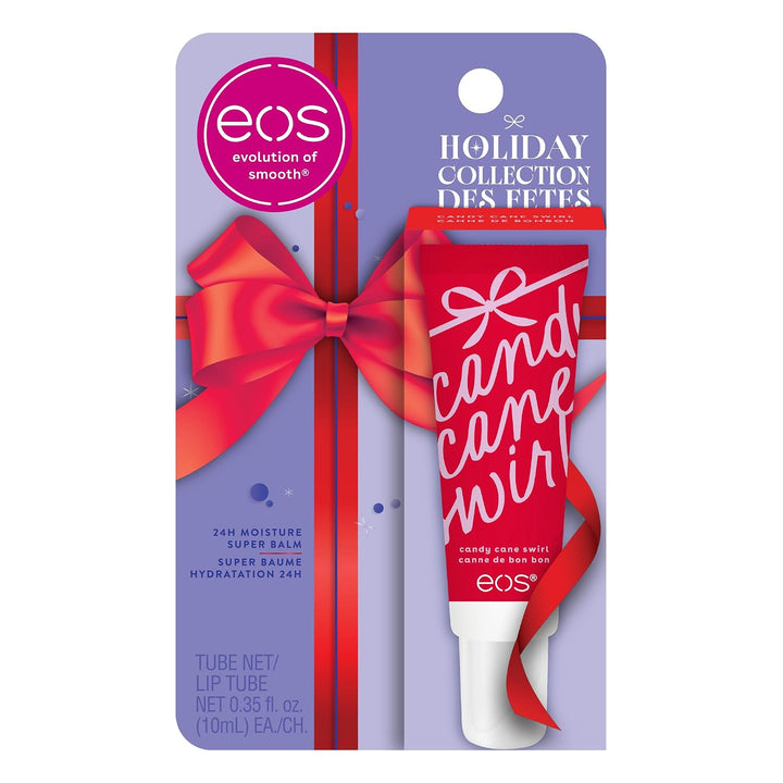 Title  eos Candy Cane Swirl Super Balm Holiday Lip Treatment