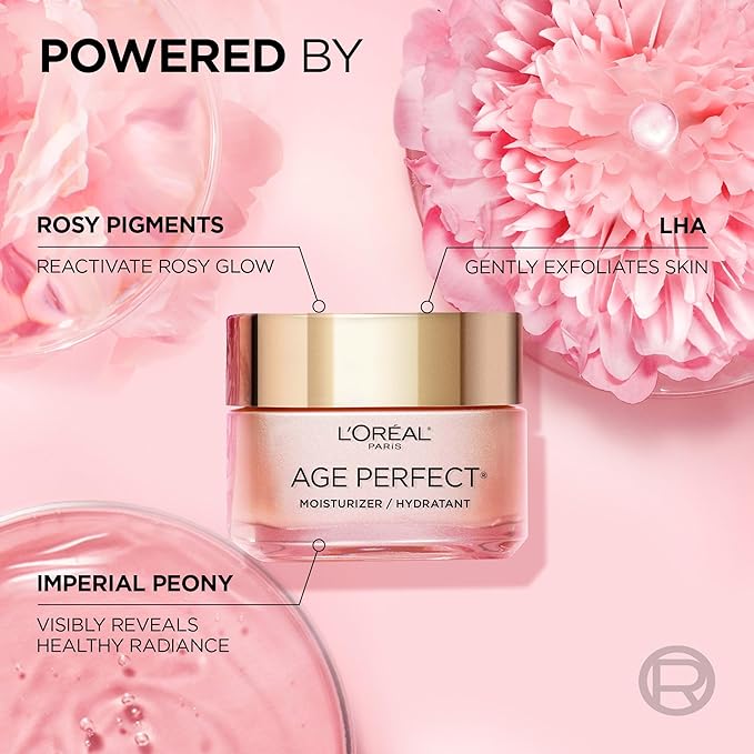 L'Oréal Paris - Age Perfect Rosy Tone Anti-Aging Gezichtscrème - 50ml