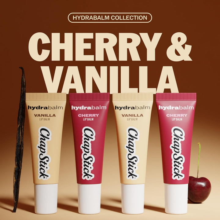 ChapStick HydraBalm Cherry & Vanilla Lip Balm 4-Pack