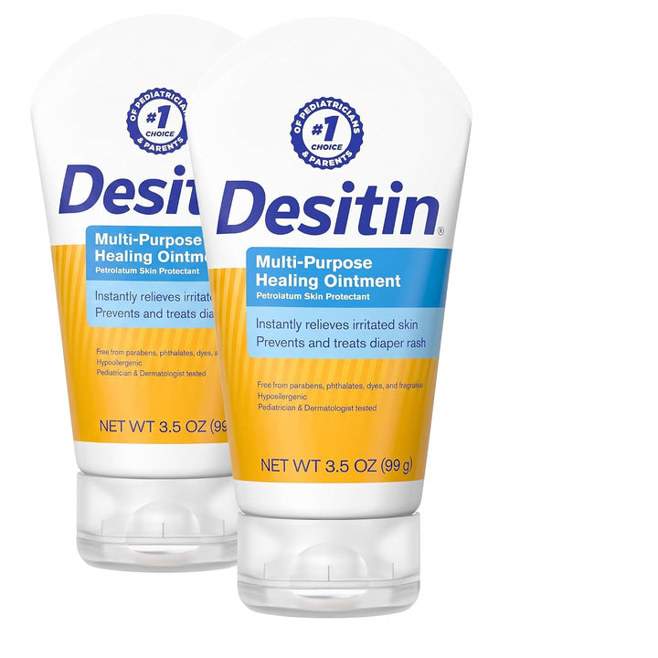 Desitin - Pommade multi-usages pour bébé à la vaseline blanche pour peaux sèches - 99 g