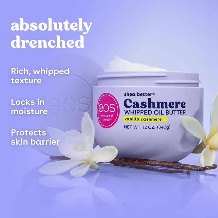 eos Vanilla Cashmere Whipped Oil Butter