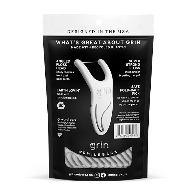Grin Molar Flosspyx Floss Picks