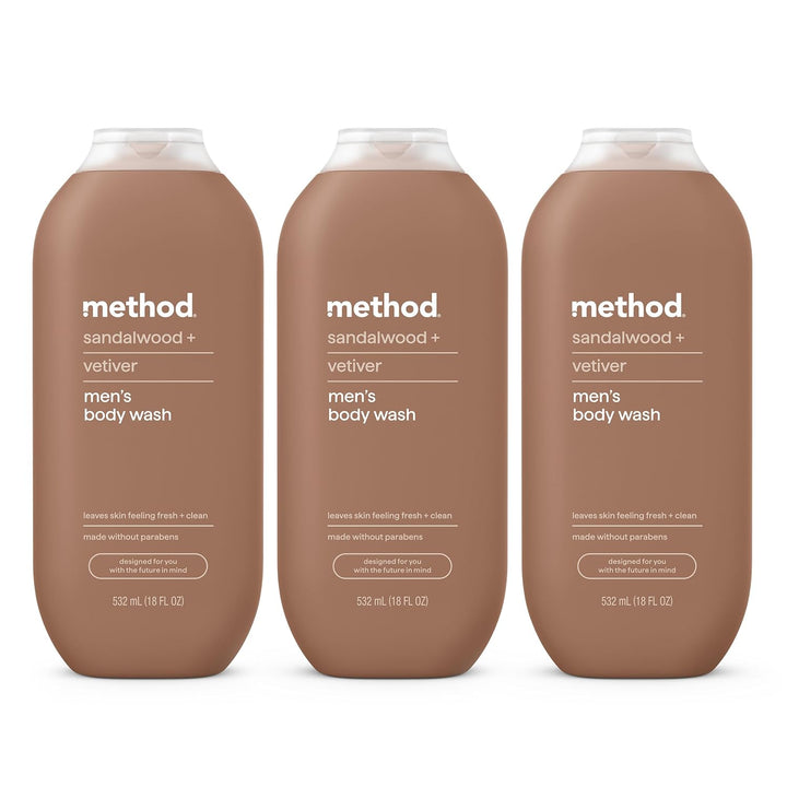 Method Men Body Wash with Plant-Based Cleansers set