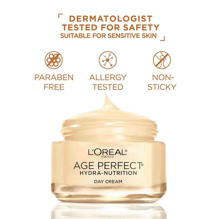L'Oréal Paris - huidverzorging Age Perfect Hydra-Nutrition Anti-Aging Dagcrème - 48