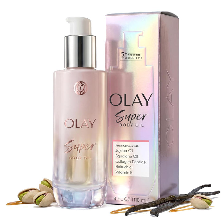 Olay Super Body Oil 5-in-1 Oil + Serum for Luminous Skin