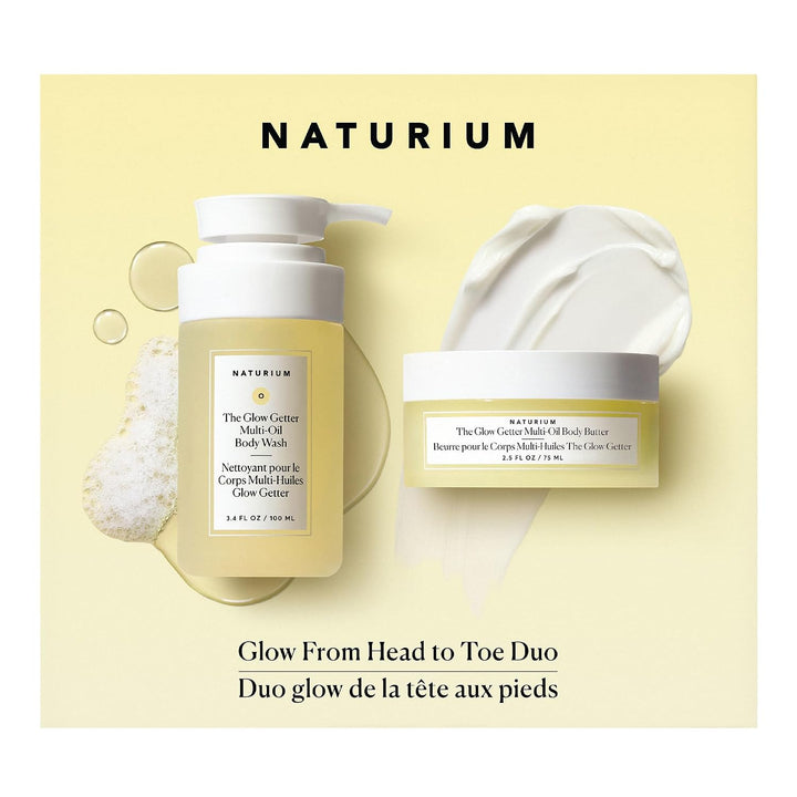 Naturium Glowing Body Holiday Skincare Gift Set 2-Piece