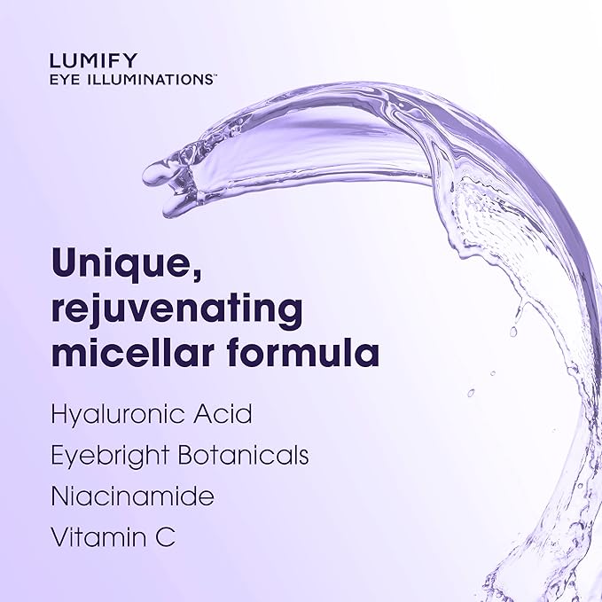 Lumify - Eye Illuminations 3-in-1 Micellaire Reinigingswater - Oog Make-up Verwijderaar - 160ml