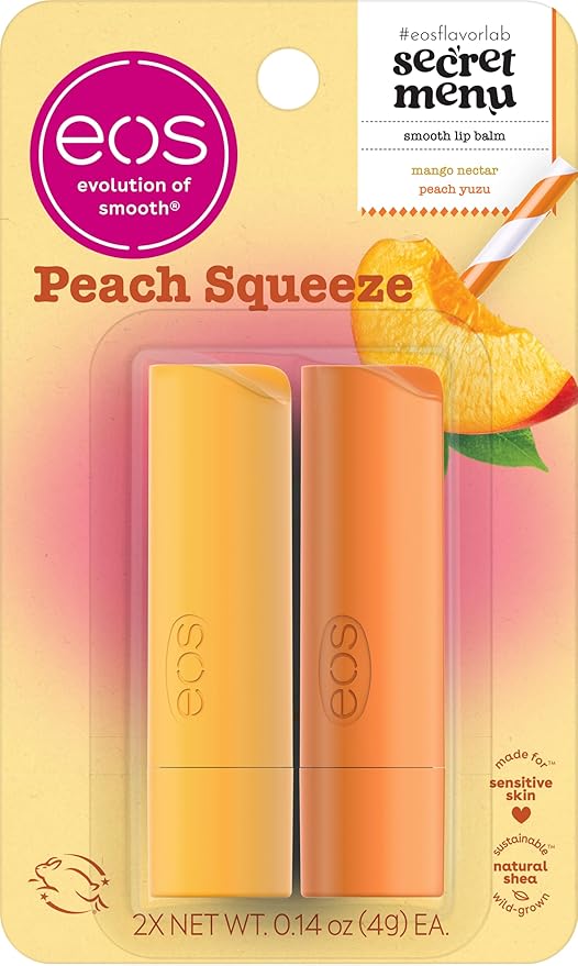 eos Flavor Lab Secret Menu Lip Balm - Peach Yuzu
