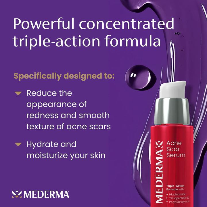 Mederma Acne Scar Serum with Niacinamide & Tetrapeptide-30
