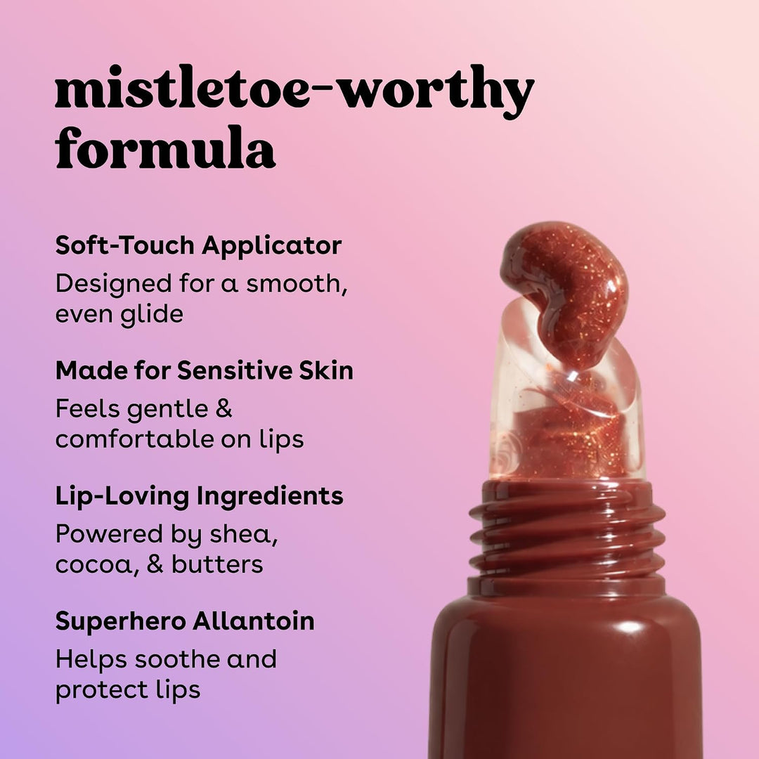 eos Brown Sugar Dewy Lip Shine Shimmer