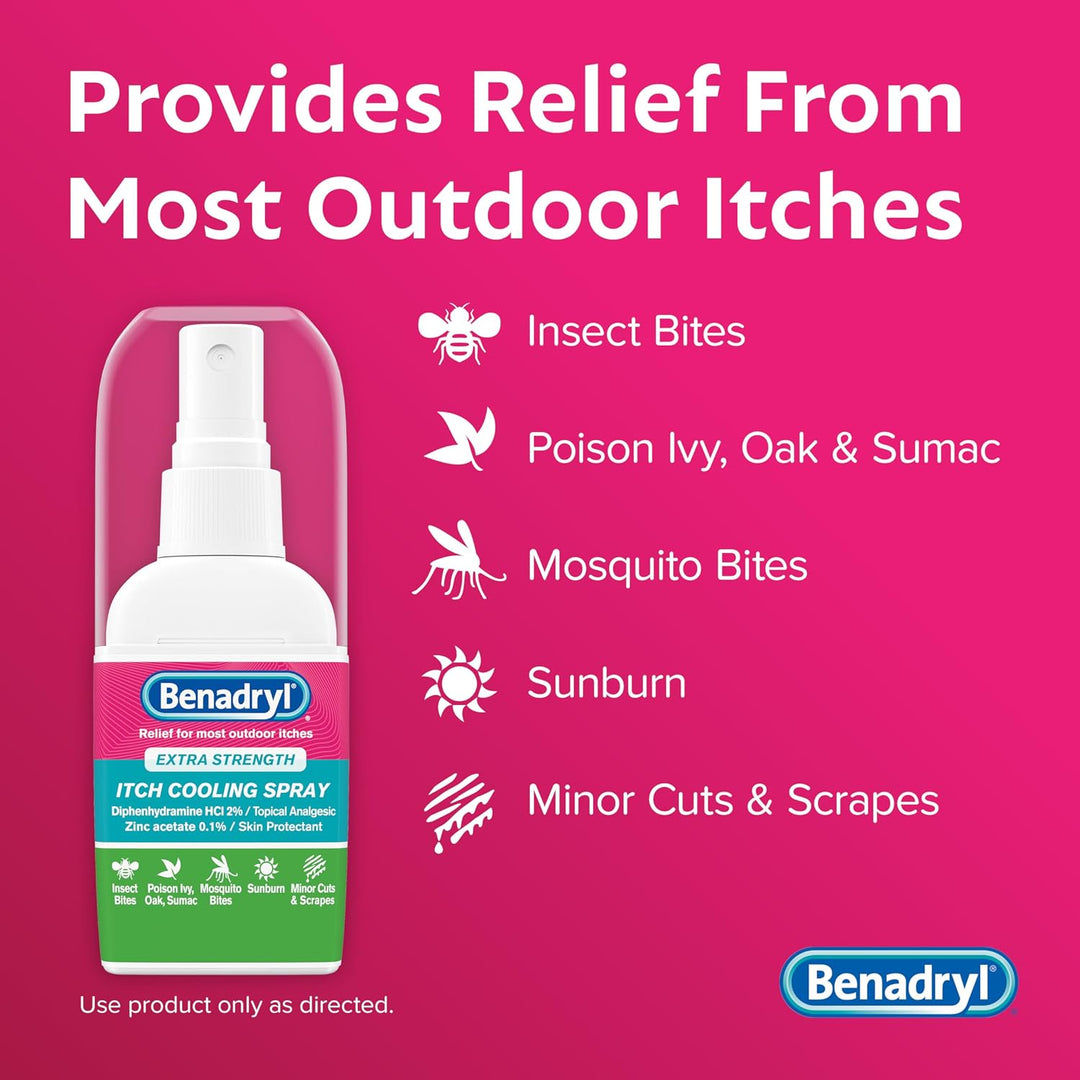 Benadryl Extra Strength Itch Cooling Spray