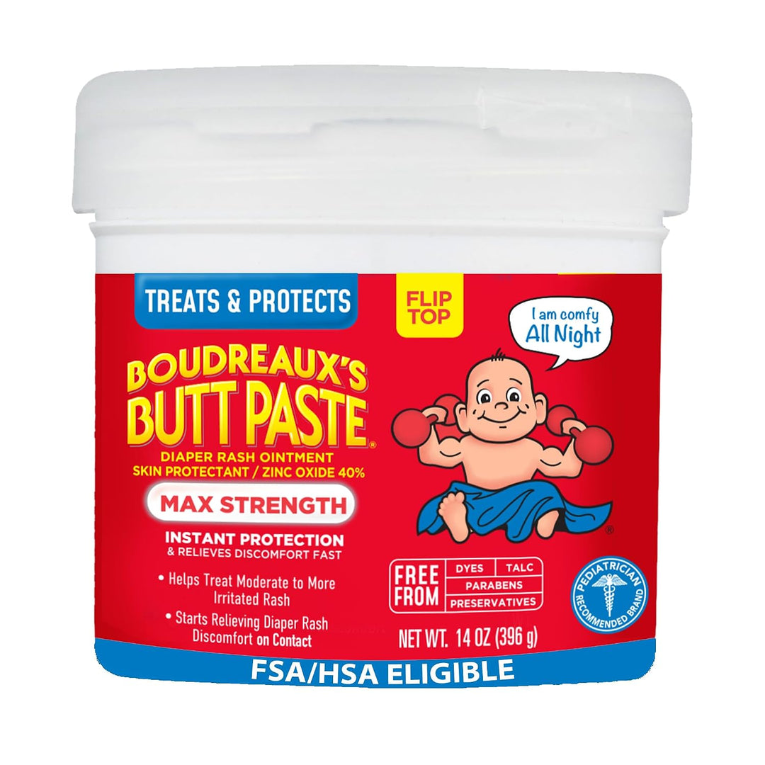 Boudreaux's Butt Paste Maximum Strength Diaper Rash Cream