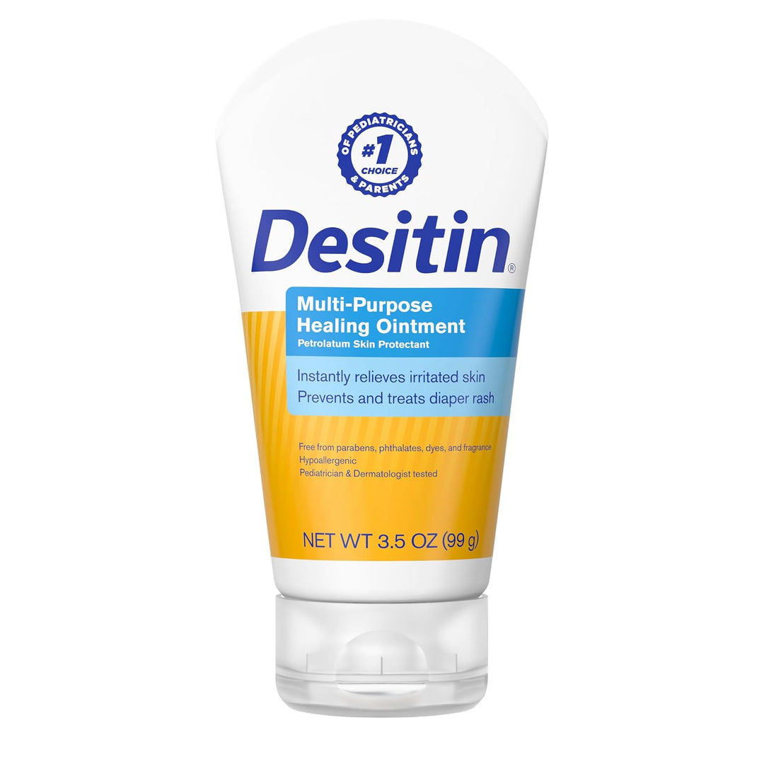 Desitin - Pommade multi-usages pour bébé à la vaseline blanche pour peaux sèches - 99 g