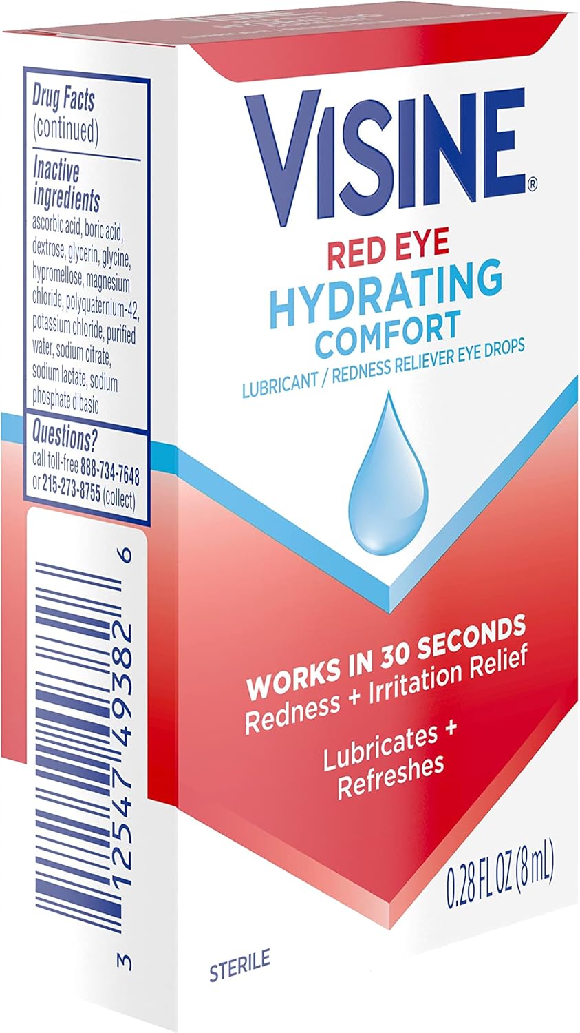 Visine Red Eye Comfort Eye Drops