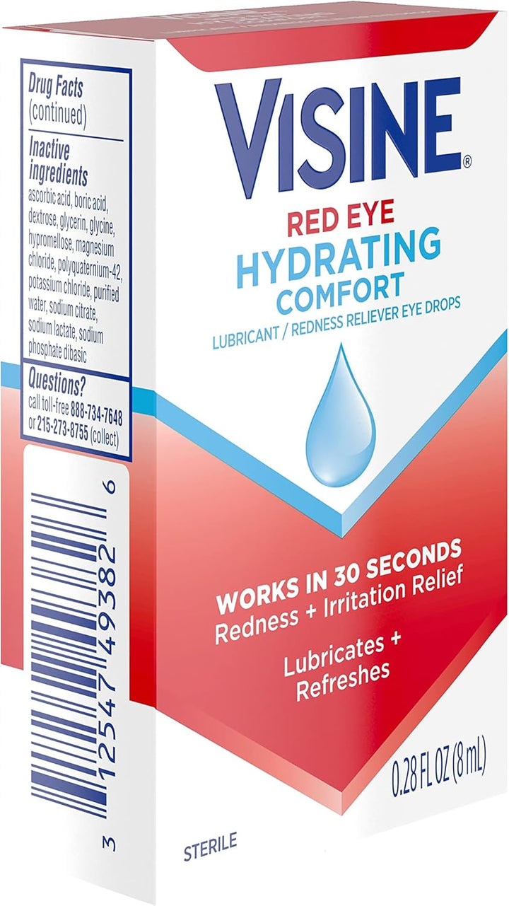 Visine Red Eye Comfort Eye Drops