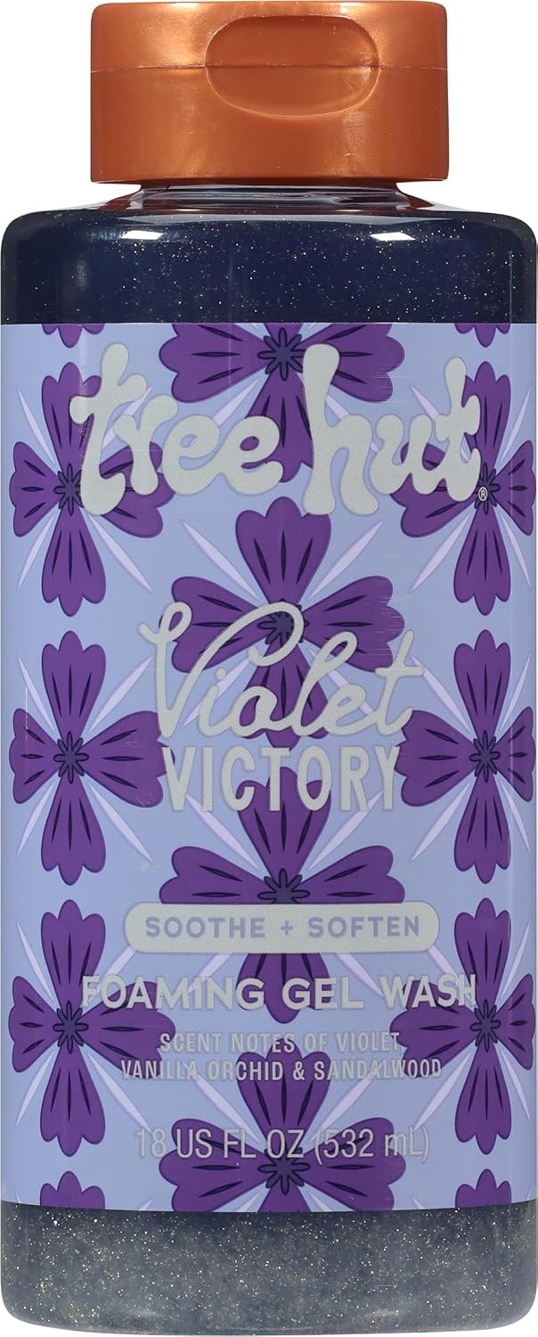 Tree Hut Violet Victory Foaming Body Wash