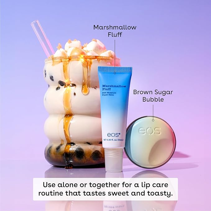 eos Flavor Lab Secret Menu Gift Set - Brown Sugar Boba Lip Scrub