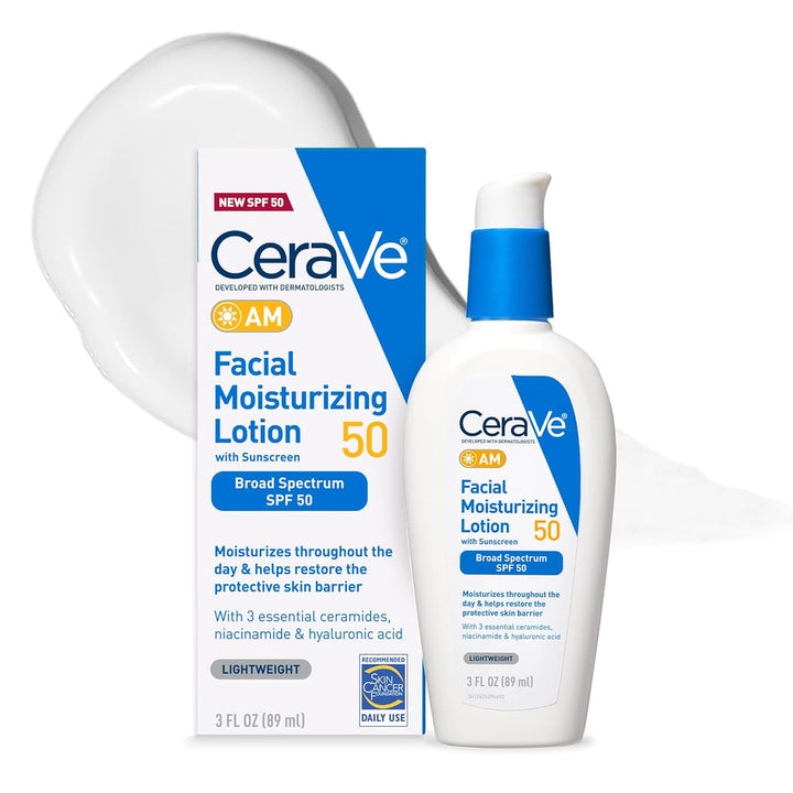 CeraVe - AM Moisturizing Face Lotion with SPF 50 - 89ml
