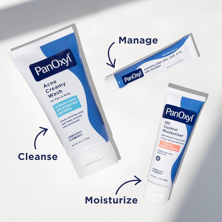 PanOxyl - Adapalene Gel USP, 0.1%, Acne Treatment - 15 g