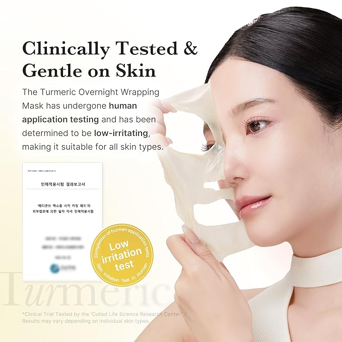 Medicube - Turmeric Overnight Wrapping Peel Off Mask