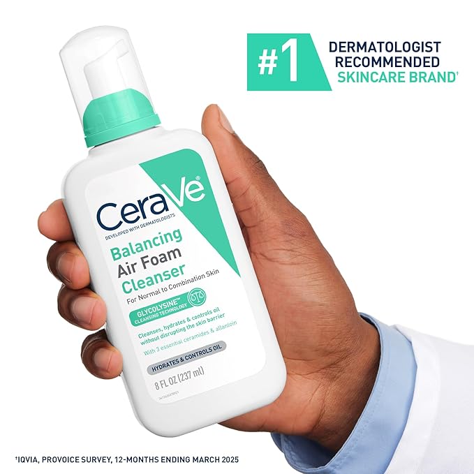CeraVe Balancing Air Foam Facial Cleanser