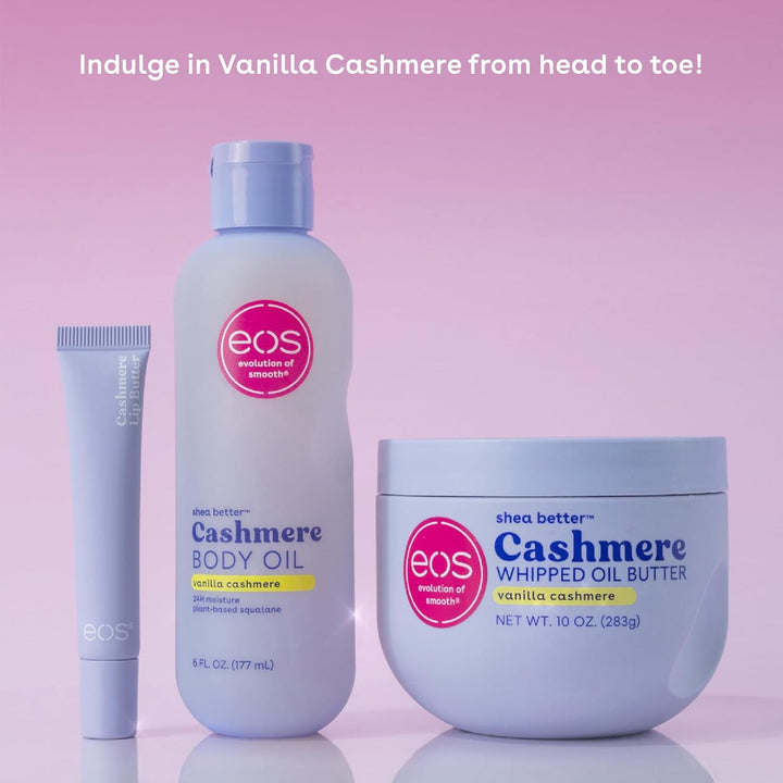 eos Vanilla Cashmere Bundle Nourishing Body & Lip Care Set