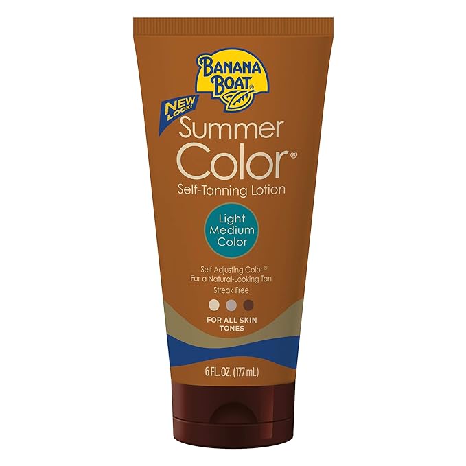 Banana Boat - Summer Color Zelfbruinende Lichte/Medium Lotion -177ml