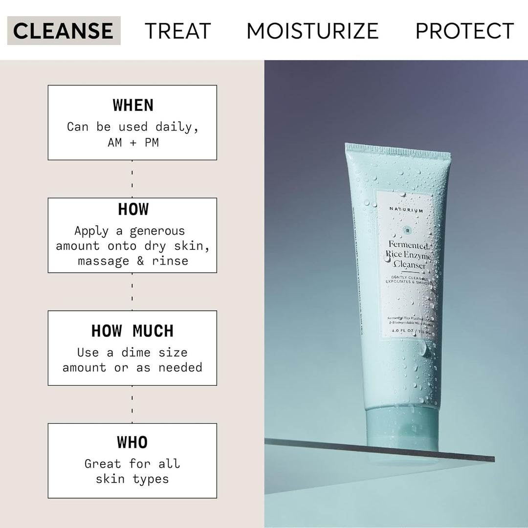 Naturium Fermented Rice Enzyme Cleanser
