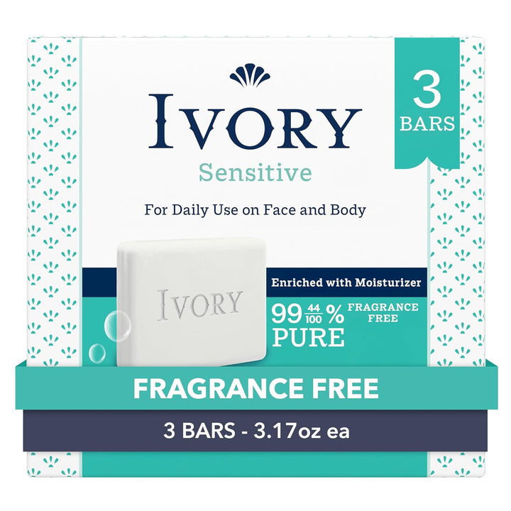 Ivory Sensitive Bar Soap
