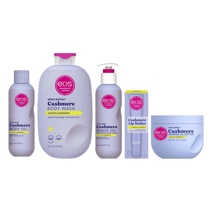 eos Vanilla Cashmere Bundle Nourishing Body & Lip Care Set