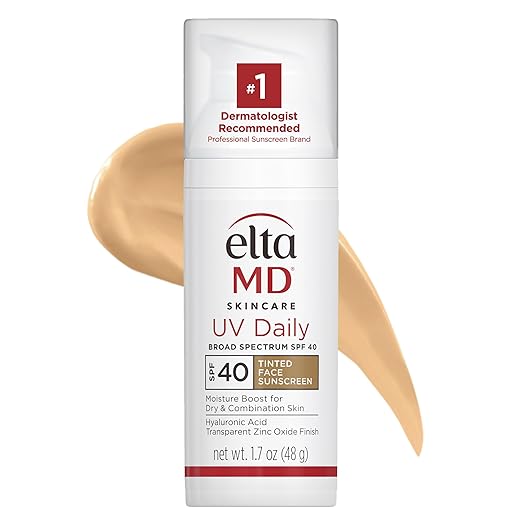 EltaMD - UV Daily SPF 40 Tinted Face Sunscreen Moisturizer - 48g