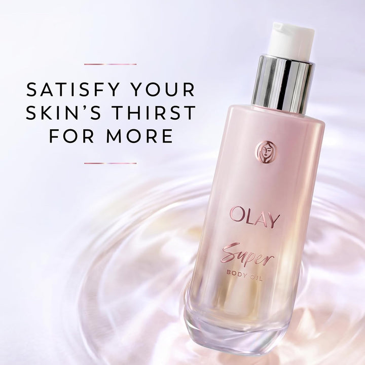 Olay Super Body Oil 5-in-1 Oil + Serum for Luminous Skin