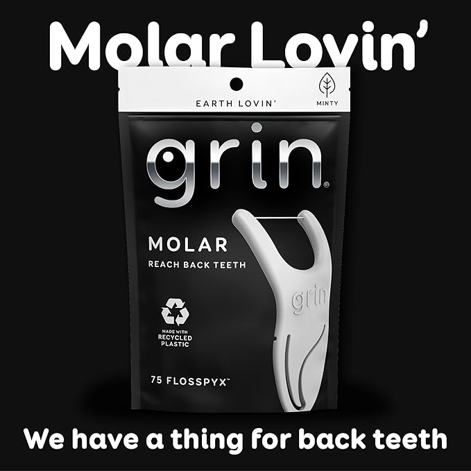 Grin Molar Flosspyx Floss Picks
