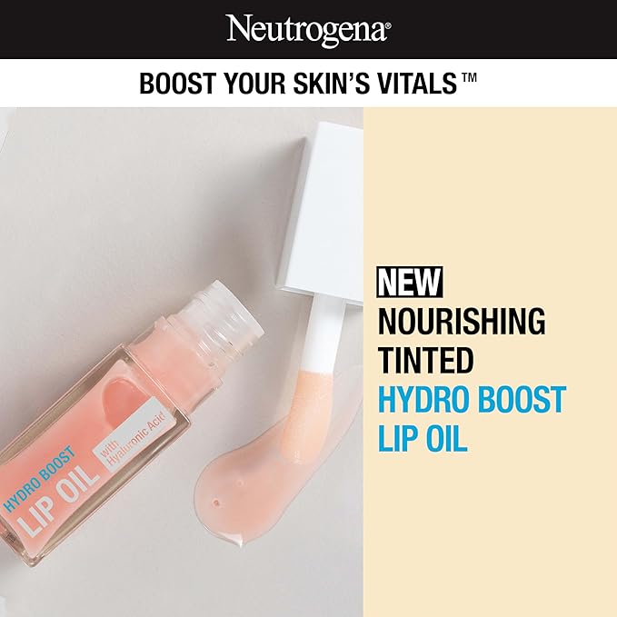 Neutrogena Hydro Boost Tinted Lip Oil with Hyaluronic Acid