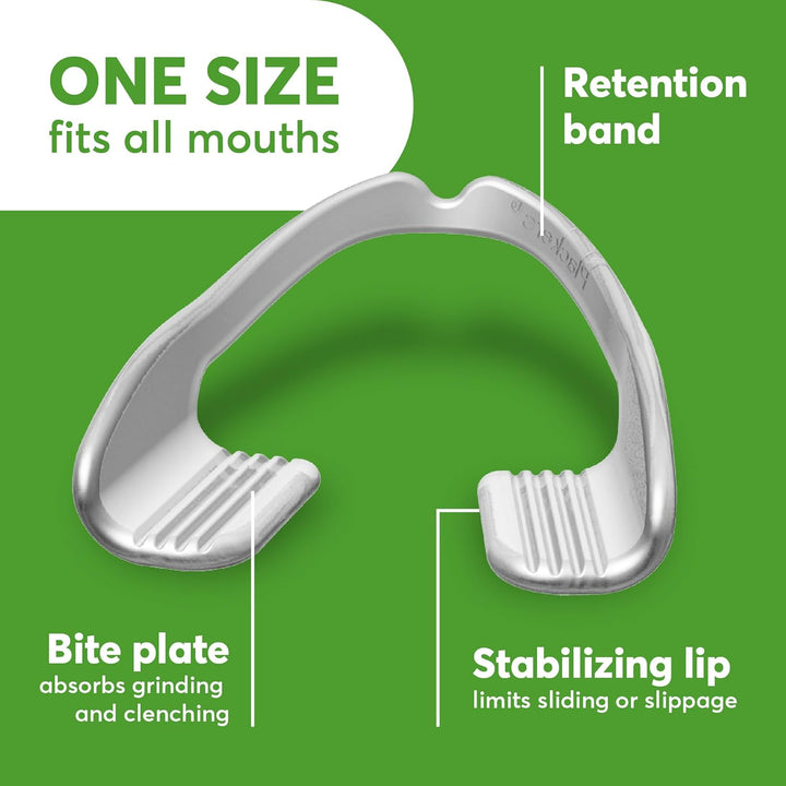 Plackers Grind No More Dental Night Guard for Teeth Grinding