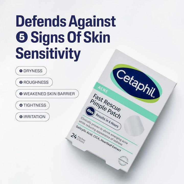 Cetaphil - Acne Patches, Pimple Patches - 24 patches