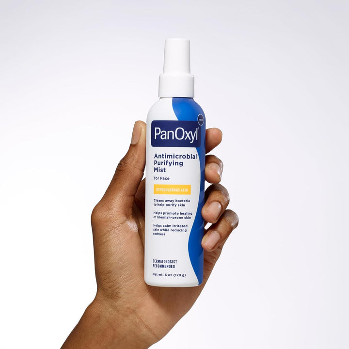 PanOxyl Antimicrobial Purifying Mist with Hypochlorous Acid for Blemish-Prone Skin