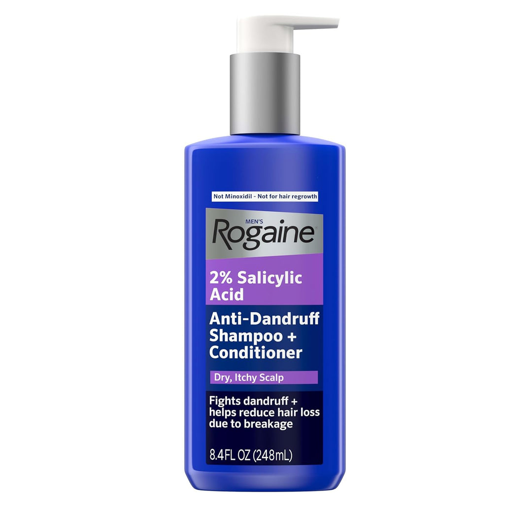 Rogaine Men's 2% Salicylic Acid Anti-Dandruff Shampoo + Conditioner