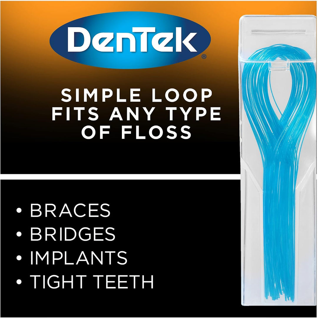 DenTek Flossdraadsnijders - Pour beugels, bruggen et implantaten - 50 pièces (paquet de 1)