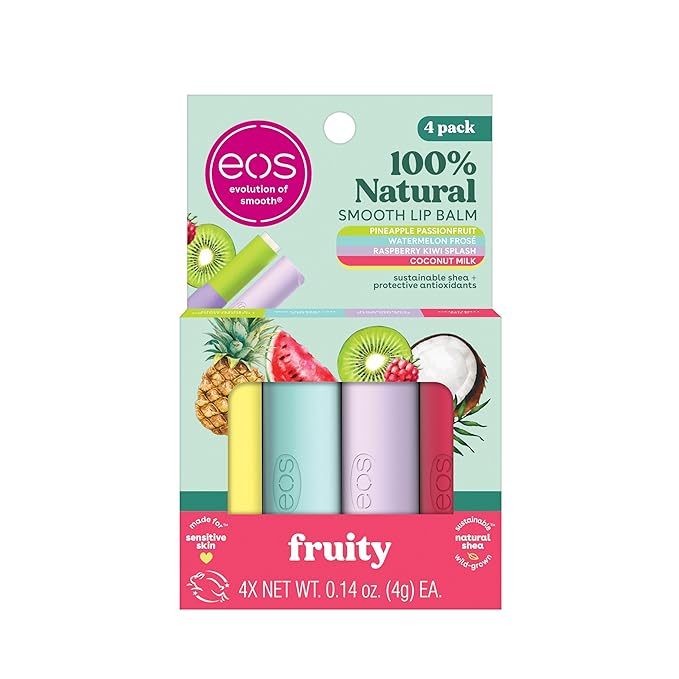 eos 100% Natural Lip Balms