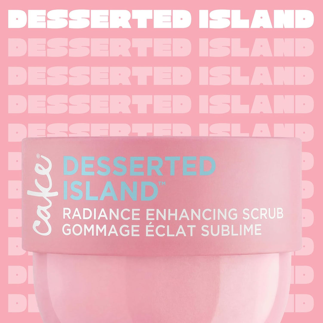 Cake Beauty Desserted Island Demerara Sugar Oil Exfoliating Body Scrub