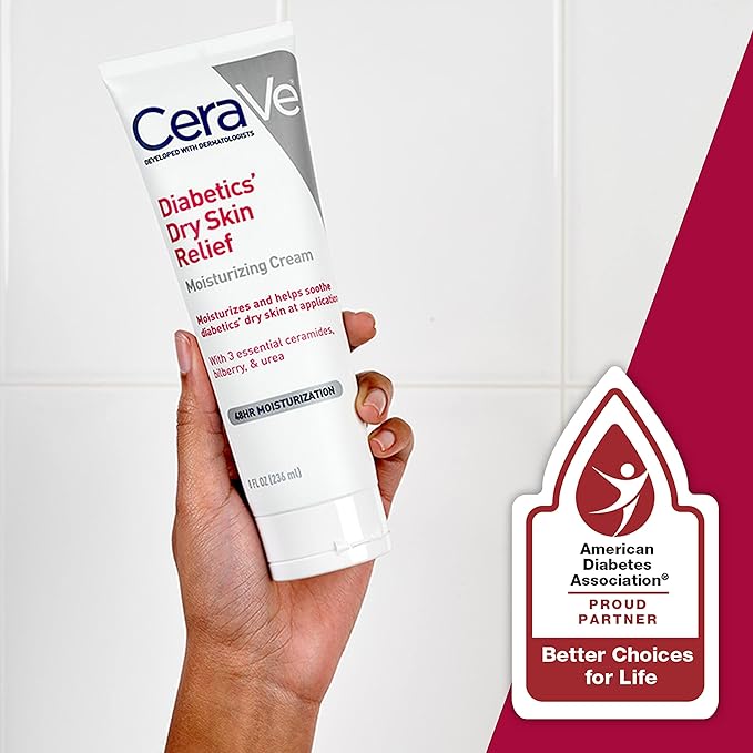 CeraVe Hydraterende Crème voor de Droge Huid van Diabetici - 236ml