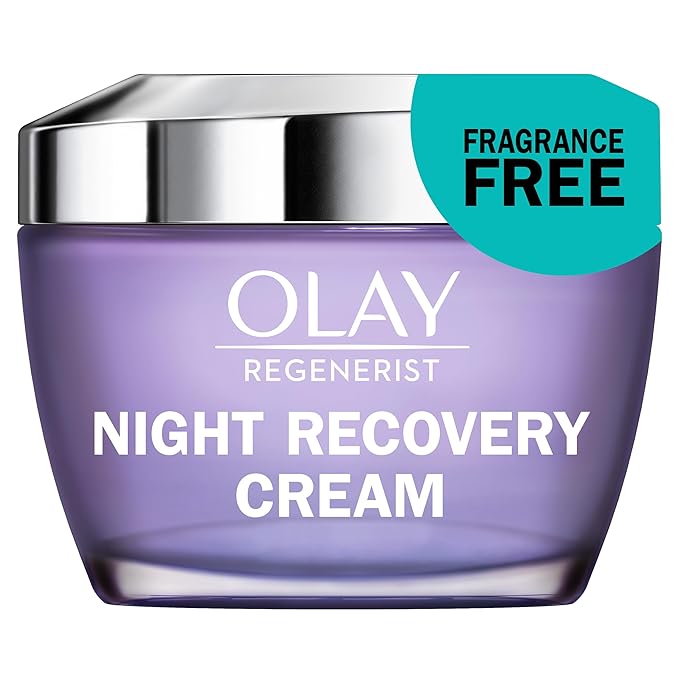 Olay - Nachtcrème van Olay Regenerist Night Recovery Anti-Aging Gezichtscrème - 48g