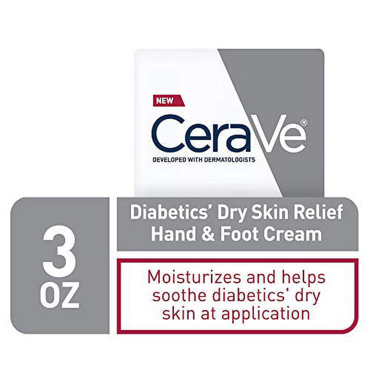 CeraVe Handcrème &amp; Voetcrème voor de droge huid van diabetici - 89 ml
