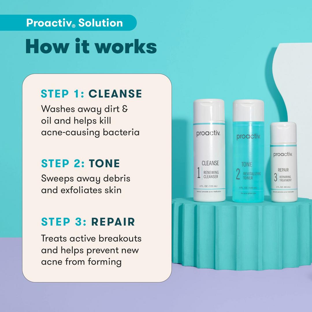 Proactiv Solution 3-Step Acne Treatment 60-Day Kit