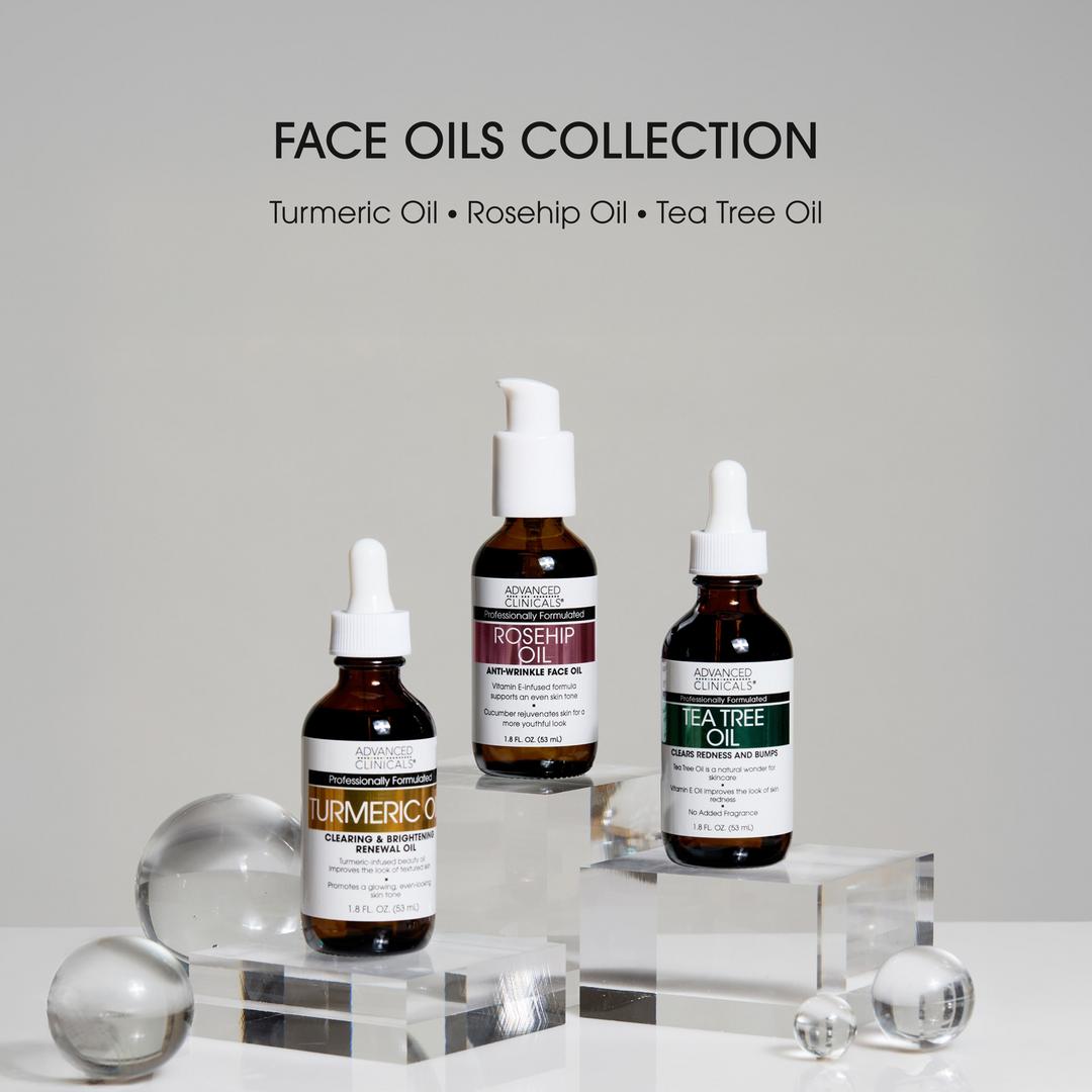 Advanced Clinicals Tea Tree Oil Face Serum set